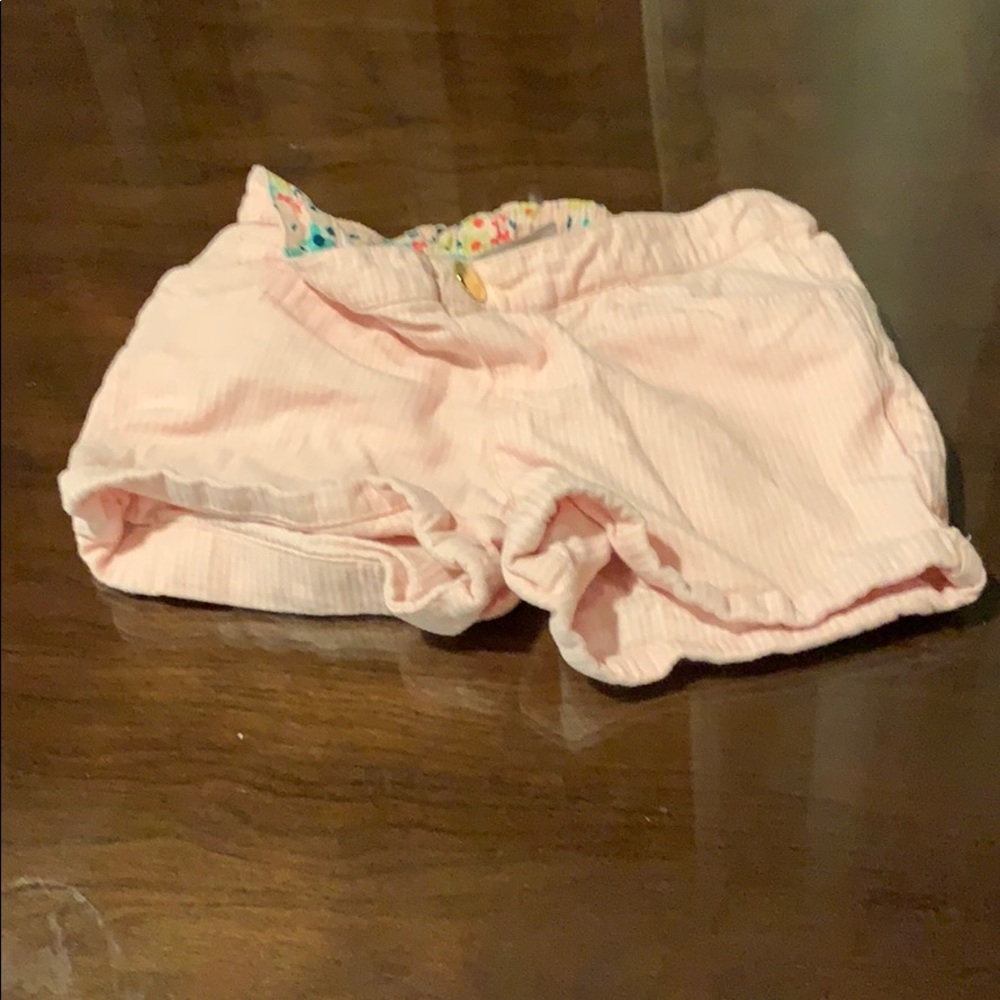 Light pink shorts from carters